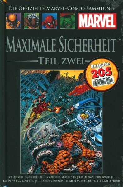 Offizielle Marvel-Comic-Sammlung 205: Maximale Sicherheit... (162)