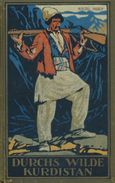 Karl May's gesammelte Werke (Radebeul 1915-1945) Nr. 2 Durchs wilde Kurdistan (138.-262. Tsd.) Leine