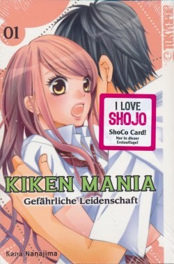 Kiken Mania (Tokyopop, Tb.) mit Sho Co Card Nr. 1