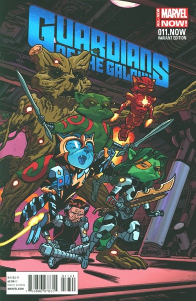 Guardians of the Galaxy (2013) 1:25 Variant Cover 11