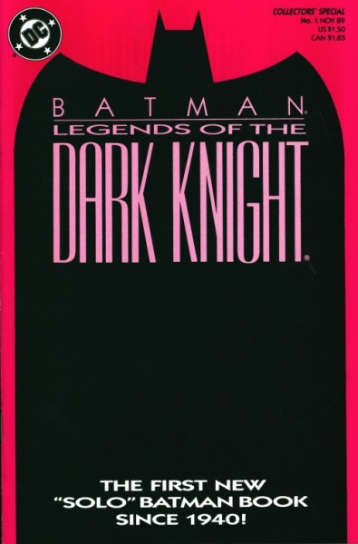 Batman Legends of the Dark Knight (Pink Variant) 1