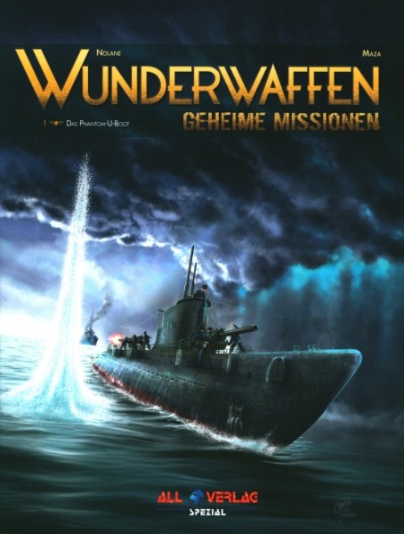 Wunderwaffen: Geheime Missionen (All Verlag, B.) Luxusausgabe Nr. 1+2 kpl. (Z1)