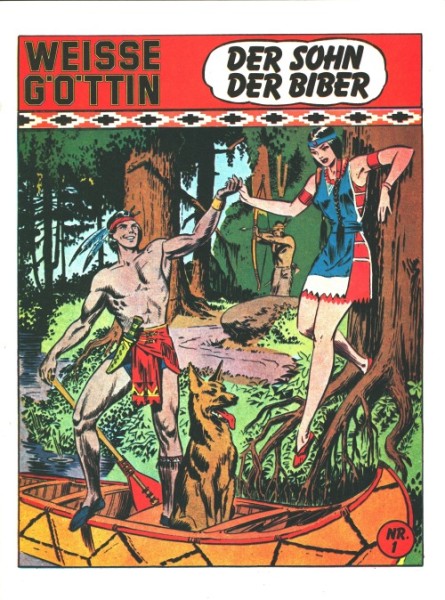 Weisse Göttin (Groth, GbÜ.) Nr. 1-28 kpl. (Z1)