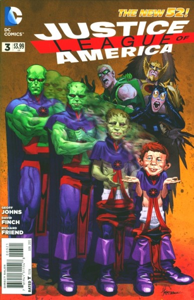 Justice League of America (2013) MAD Variant Cover 3