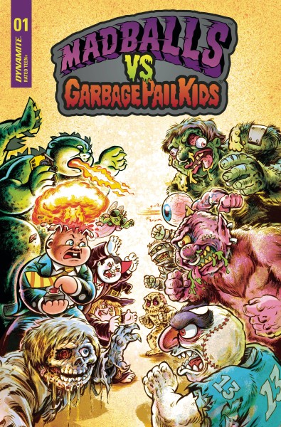 Madballs vs Garbage Pail Kids (2022) Jason Crosby Variant Cover 1-4 kpl. (Z1)