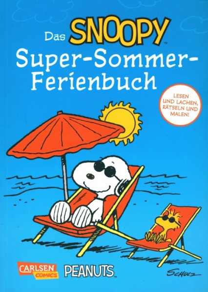 Snoopy Super-Sommer-Ferienbuch (Carlsen, Br.) Nr. 1-2
