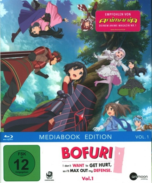 Bofuri Vol.1 Blu-ray Mediabook im Schuber