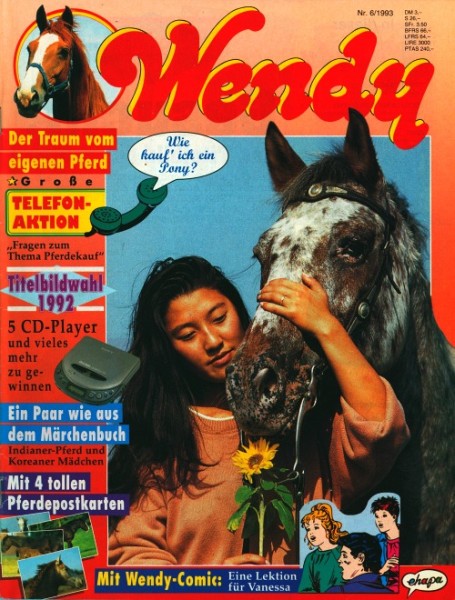 Wendy (Ehapa, GbÜ) mit Beilage Jahrgang 1993 Nr. 1-26