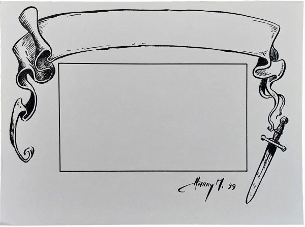 Originalzeichnung (1723) KF