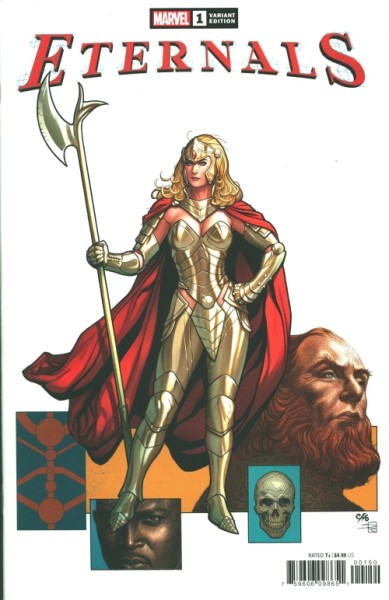 Eternals (2021) Frank Cho Variant Cover 1