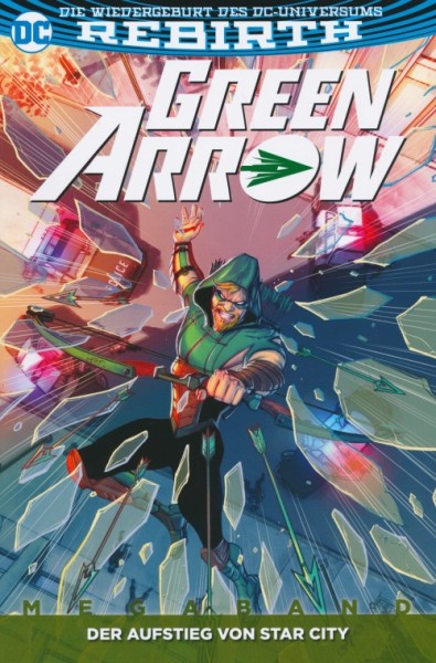 Green Arrow Megaband (Panini, Br., 2017) Nr. 1-4 kpl. (Z1)