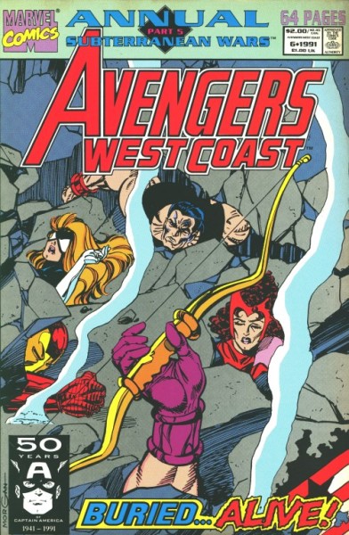 Avengers West Coast Annual 5-8