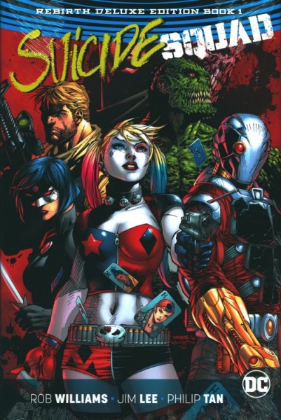 Suicide Squad (2016) Rebirth Deluxe Edition Book 1 HC