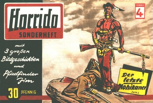 Horrido Sonderheft (Breling, Gb.) Nr. 1-4 kpl. (Z1)