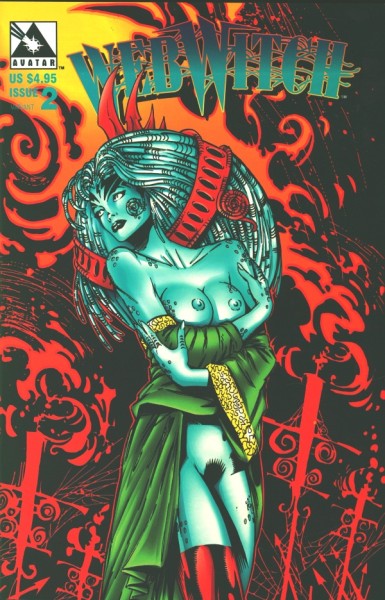 Webwitch (1997) Nude Variant Cover 2