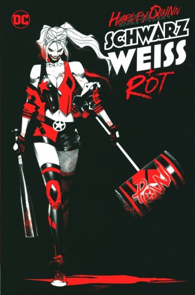 Harley Quinn: Schwarz, Weiss und Rot SC