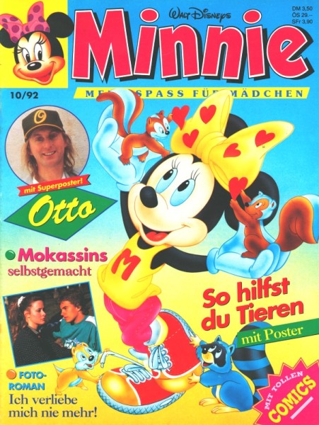 Minnie (Ehapa, Gbü.) Jhrg. 1992 Nr. 1-12