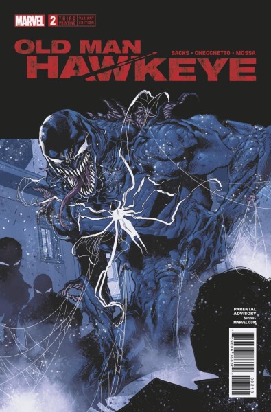 Old Man Hawkeye (2018) 3rd Printing Variant Cover 2