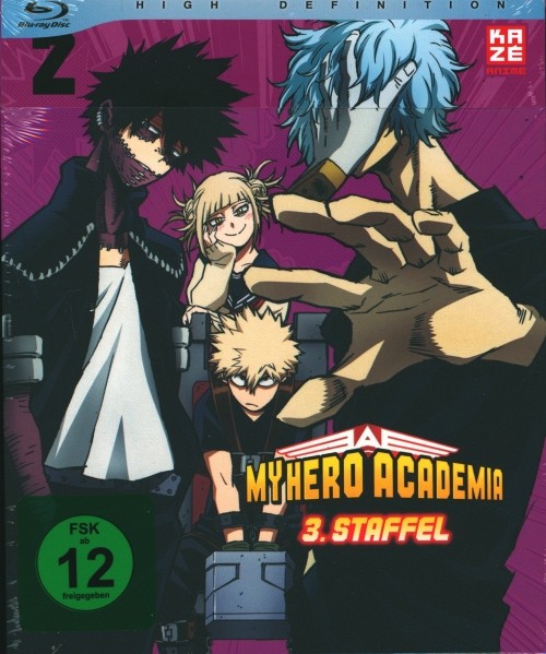 My Hero Academia Staffel 3 Vol.2 Blu-ray