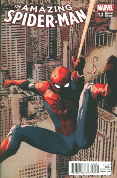 Amazing Spider-Man (2015) 1:25 Variant Cover 1.3