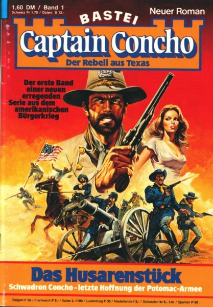 Captain Concho (Bastei) Nr. 1-10