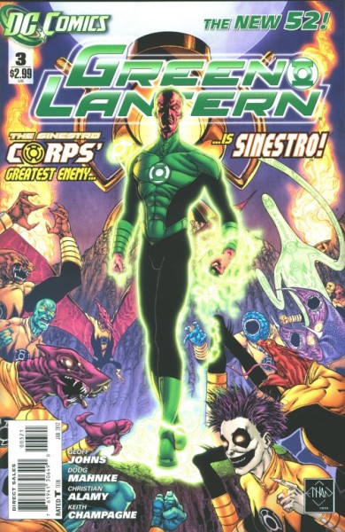 Green Lantern (2011) Ethan Van Sciver Variant Cover 3