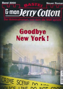 Jerry Cotton 1.Auflage (Bastei) mit Beilage Nr. 3000