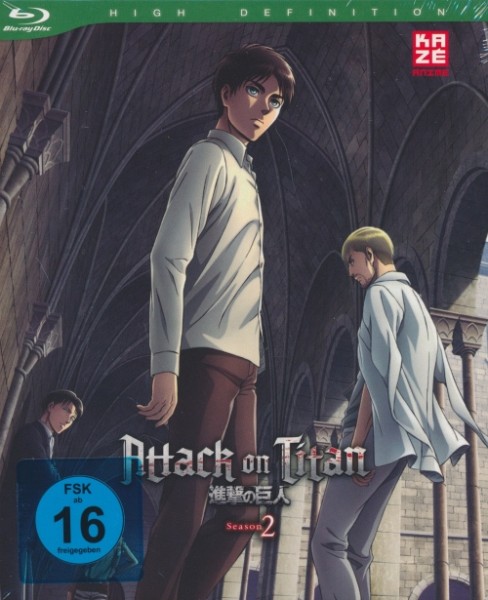 Attack on Titan Season 2 Vol. 02 Blu-ray