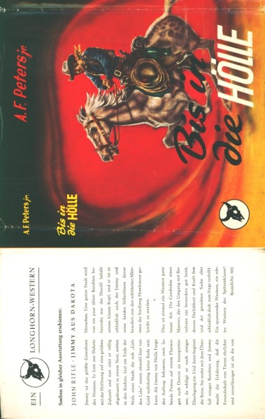 Peters, A.F. jun. Leihbuch SU Hölle (Karo) nur Schutzumschlag