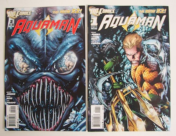 Aquaman (2011) 0,1-15 zus. (Z1-2)