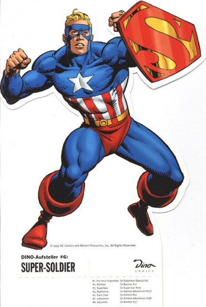 Dino-Aufsteller (Dino) 6 Super-Soldier