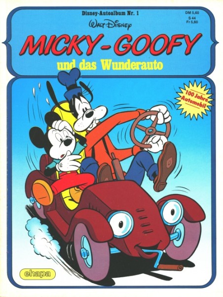 Disney-Autoalbum (Ehapa, Br.) Nr. 1-3