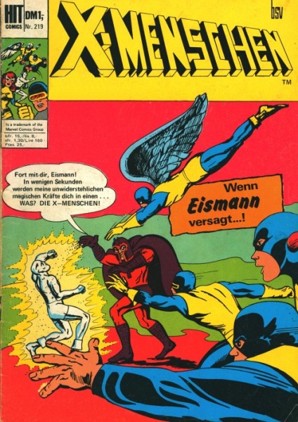 Hit Comics (BSV, Gb.) X-Menschen Nr. 216-220