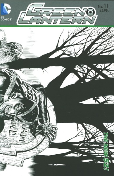 Green Lantern (2011) 1:25 Variant Cover 11