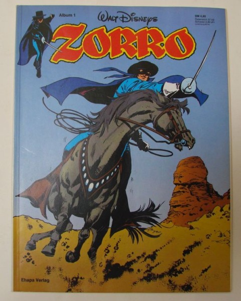 Zorro (Ehapa, Br.) Nr. 1-4 kpl. (Z0-2)