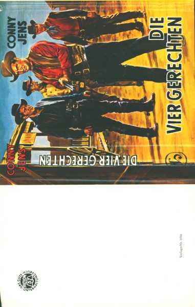 Jens, Conny Leihbuch SU Vier Gerechten (Hallberg) nur Schutzumschlag