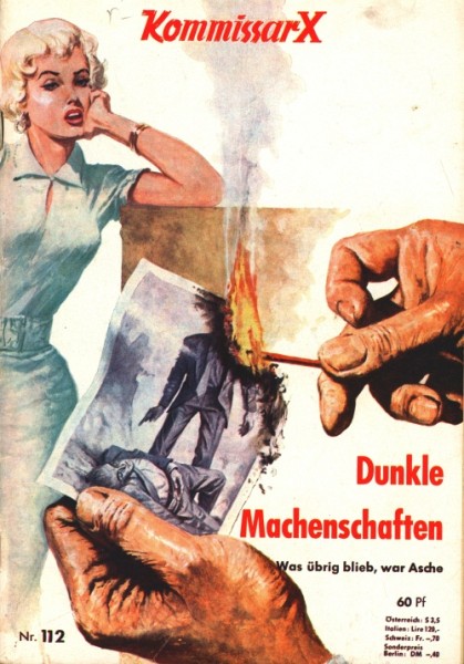 Kommissar X (Pabel) mit Beilage Nummern mit Bildbeilage