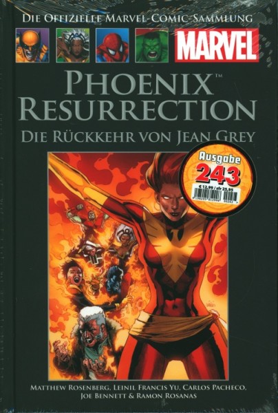 Offizielle Marvel-Comic-Sammlung 243: Phoenix... (202)