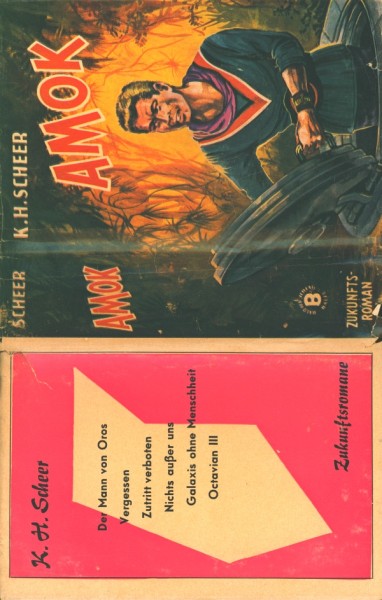 Scheer, K.H. Leihbuch SU Amok (Balowa) nur Schutzumschlag