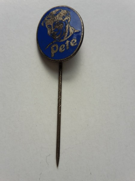 Pete Anstecknadel blau/silber(Original)