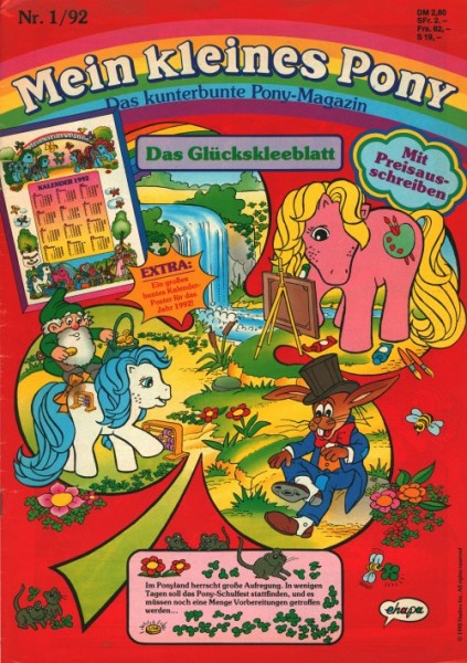 Mein kleines Pony (Ehapa, GbÜ.) Jahrgang 1992 Nr. 1-12