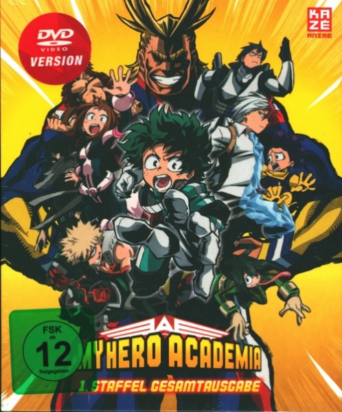My Hero Academia Staffel 1 Gesamtausgabe DVD