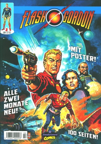 Flash Gordon Comic Magazin (Zauberstern, GbÜ) Nr. 2-5