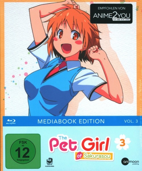 Pet Girl of Sakurasou Vol. 3 Blu-ray (Limited Mediabook Edition)
