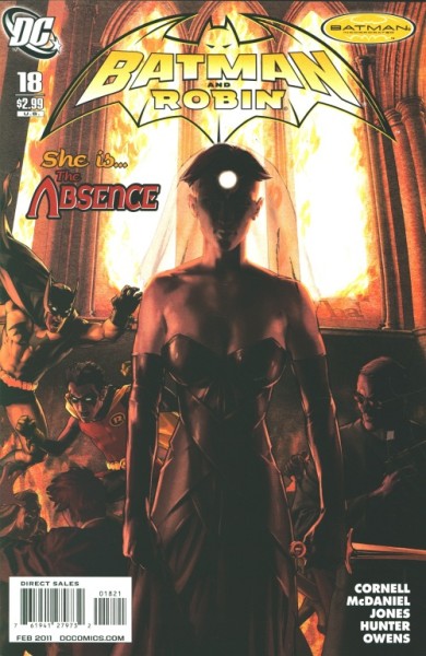 Batman and Robin (2009) 1:10 Variant Cover 18