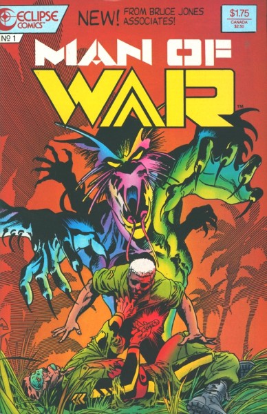 Man of War (1987, Eclipse) 1-3