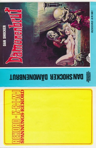 Shocker, Dan Leihbuch SU Dämonenbrut (Rekord) nur Schutzumschlag