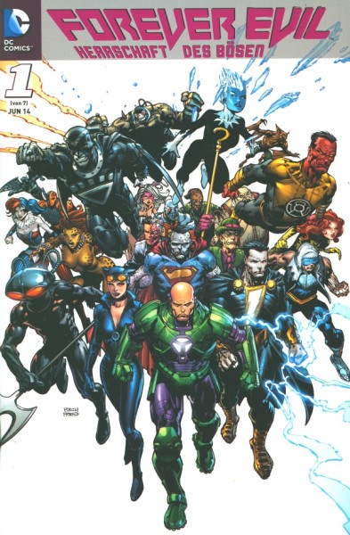 Forever Evil (Panini, Gb.) Variant Nr. 1 A