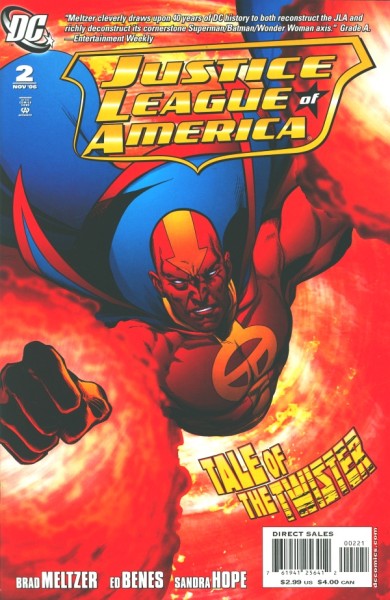 Justice League of America (2006) 1:10 Variant Cover 2