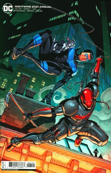 Nightwing (2016) Annual Max Dunbar Variant Cover 2021